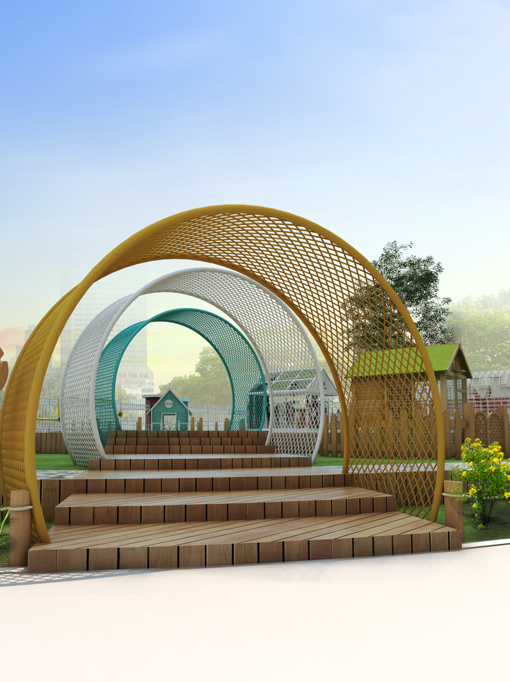 宿遷市泗陽縣陽光幼兒園戶外設計裝修